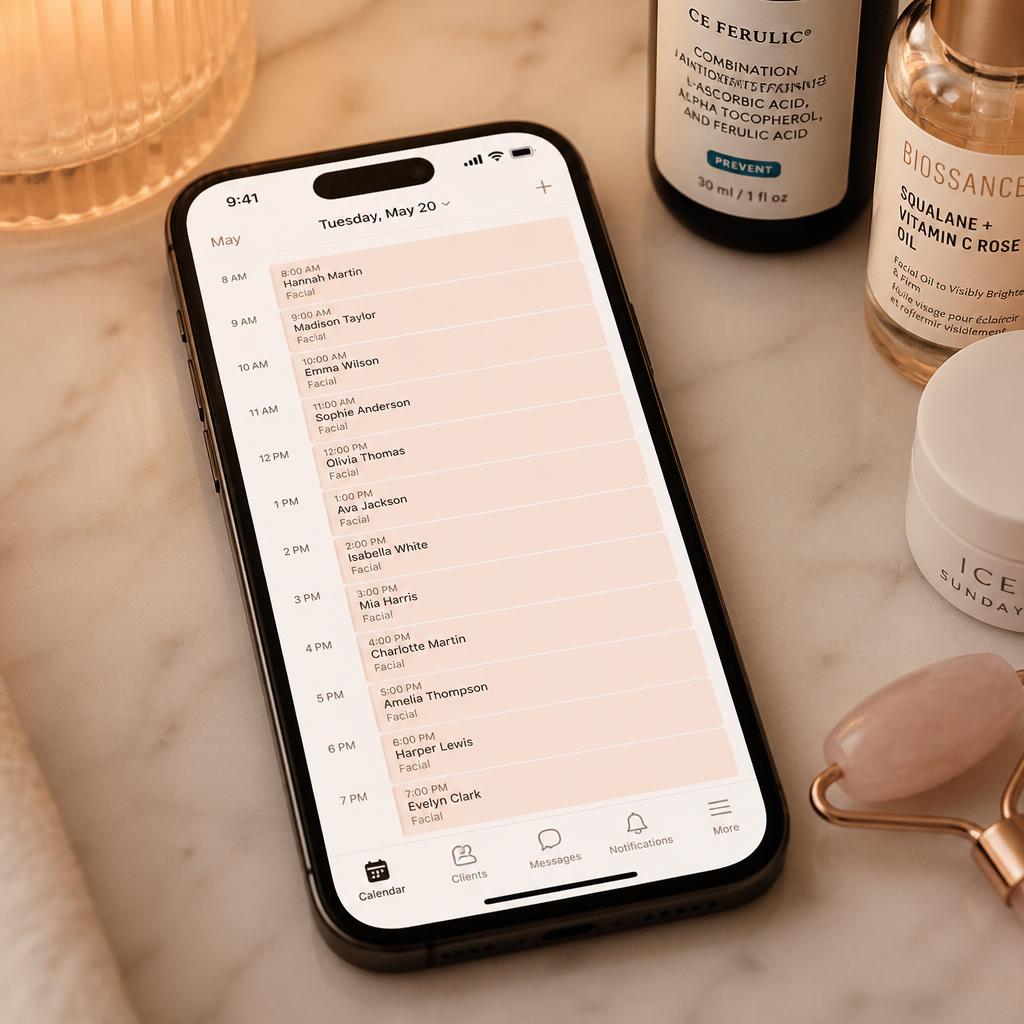 Fully booked agenda — Daniela P.